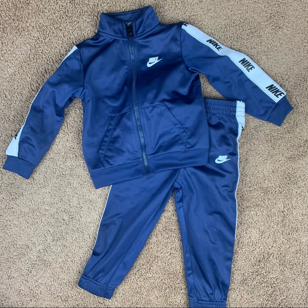 NIKE Blue Toddler Boy Tracksuit